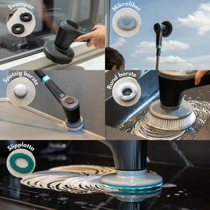 AVELOR Elektrisk Rengöringsborste