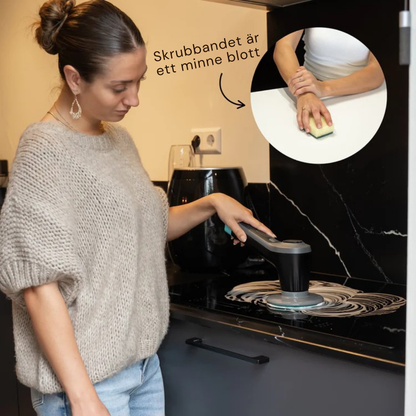 AVELOR Elektrisk Rengöringsborste